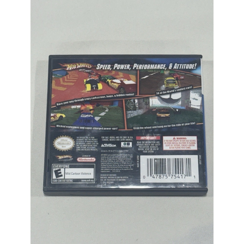 Hot Wheels Beat That! Nintendo DS Video Game Racing Cars - Picture 2 of 3